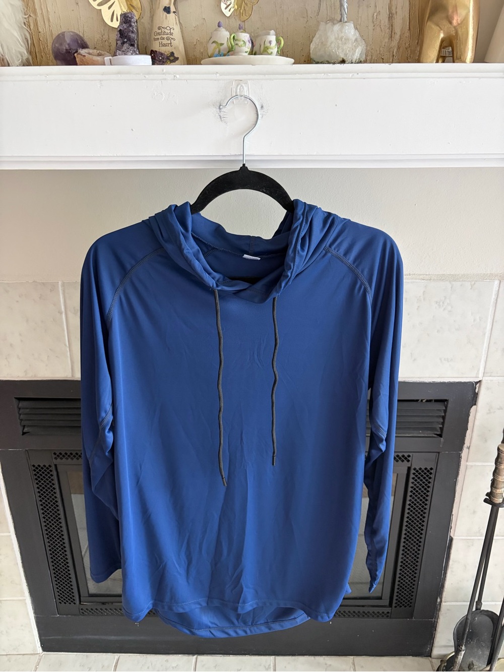 Men's Workout Long Sleeve Fishing Shirts UPF 50+ Sun Protection Dry Fit Hoodies
